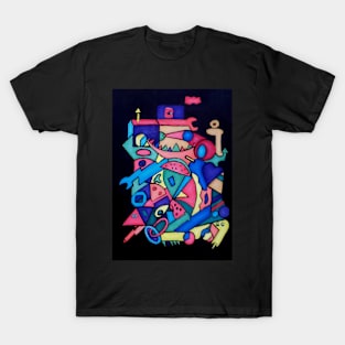 Abstract design from somewhere deep inside my head T-Shirt